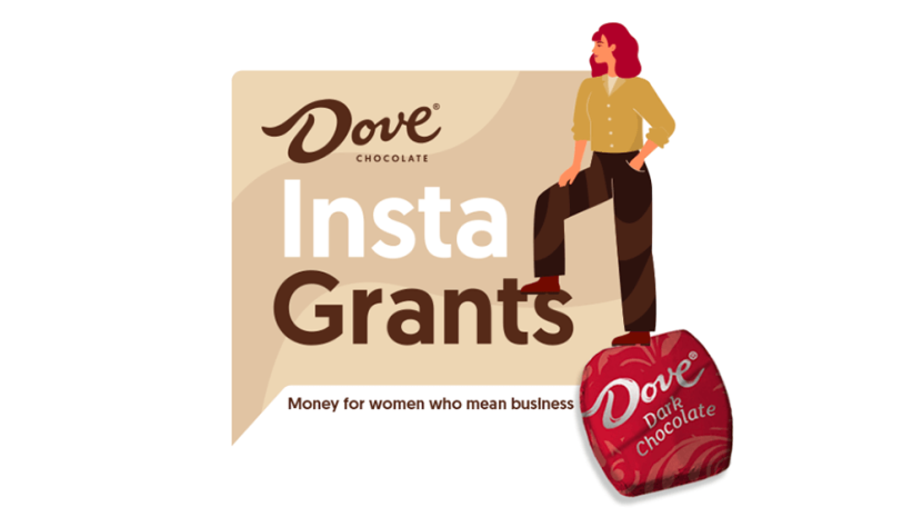 dove chocolates instagrants program